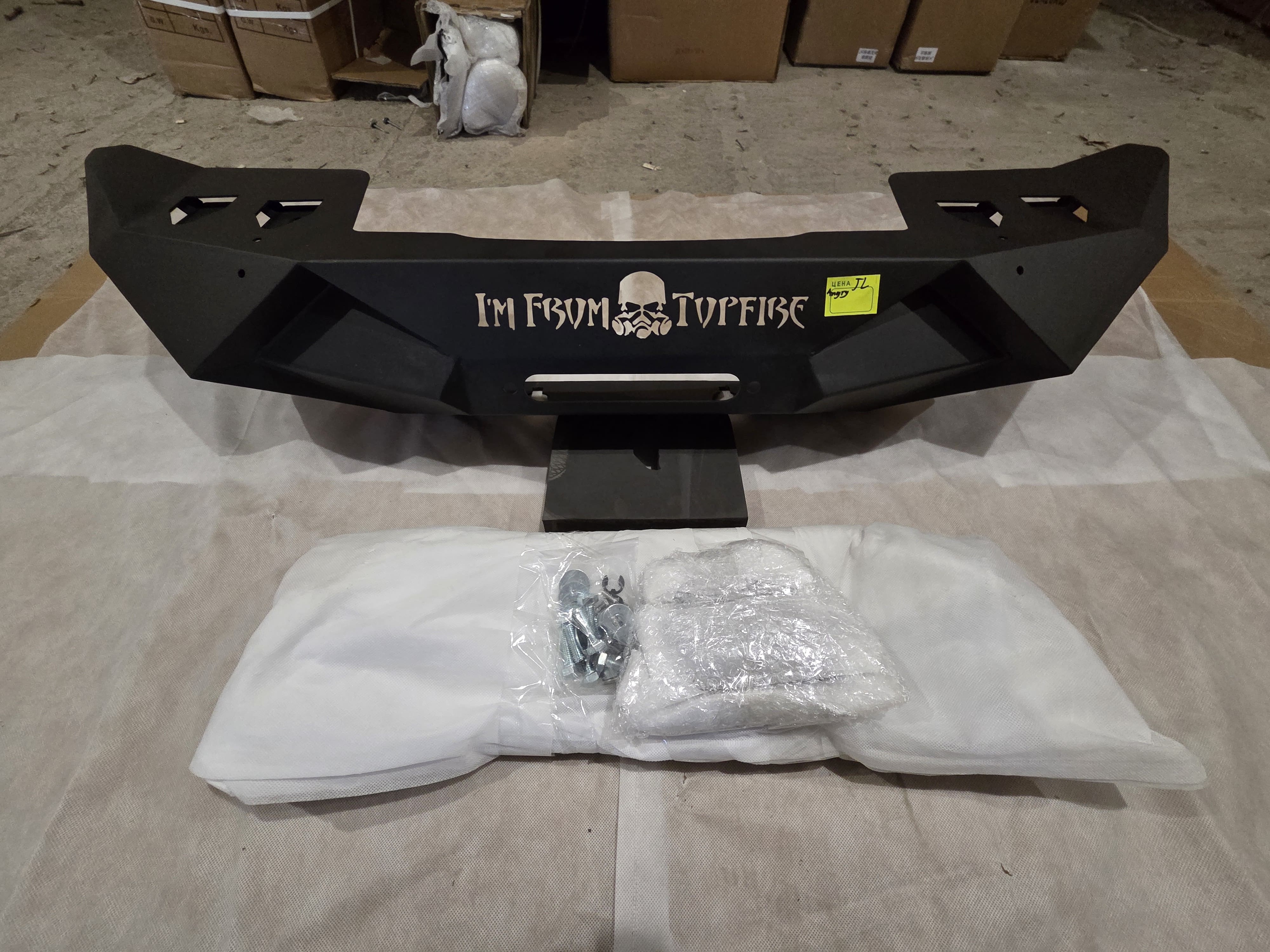 წინა ბამპერი Angry JL (რკინა)