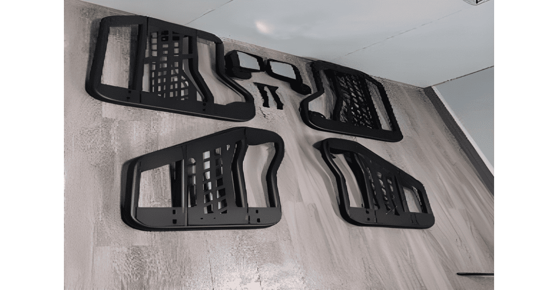 კარები სარკით JL (4 კარიანი) კომპლექტი