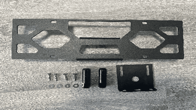 სათადარიგო საბურავის სანომრის სამაგრი JL (რკინა)